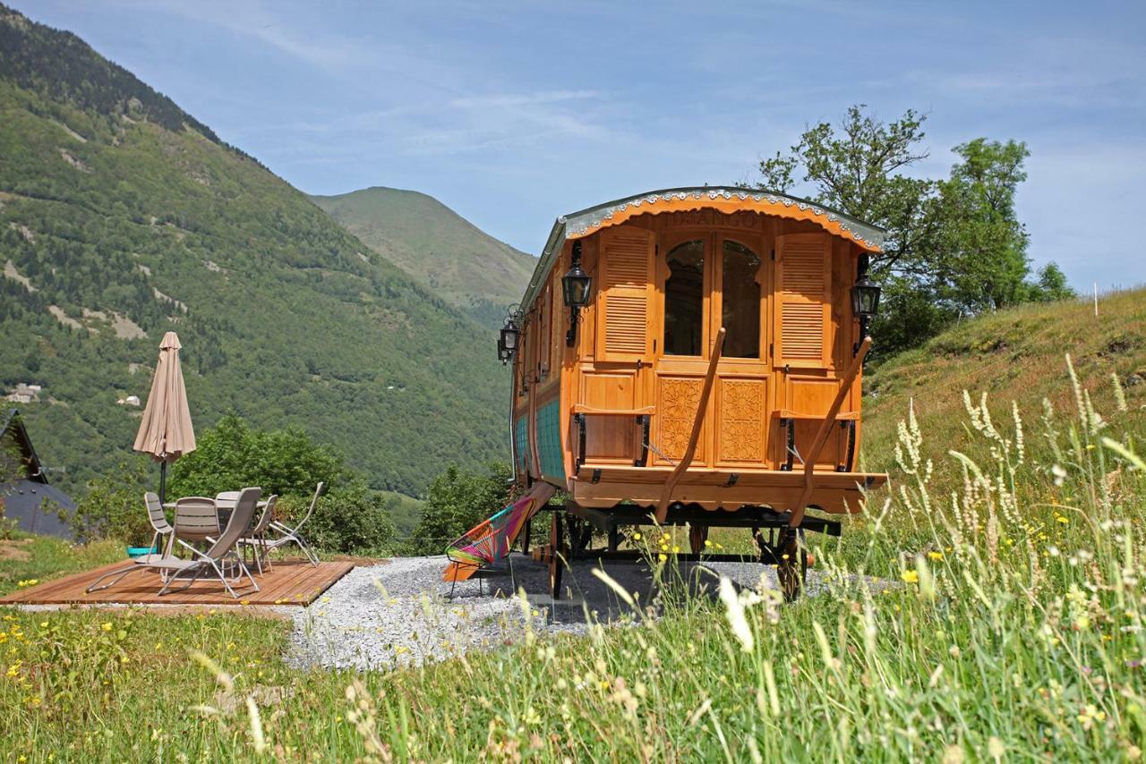Roulottes Montagne Pyrenees Hotel Luz-Saint-Sauveur Exterior foto