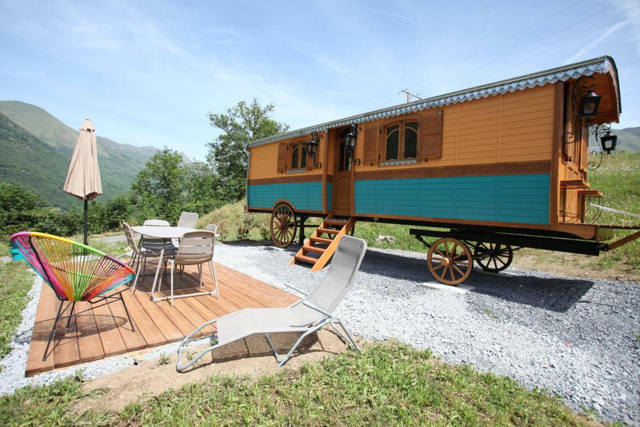 Roulottes Montagne Pyrenees Hotel Luz-Saint-Sauveur Exterior foto